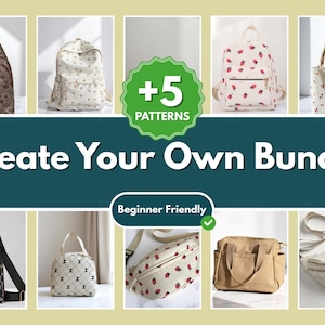 Sewing Patterns | Sewing Bag Pattern | Beginner Pattern | Instant Download | DIY Sewing Patterns | PDF Sewing Pattern | Easy Sewing Patterns