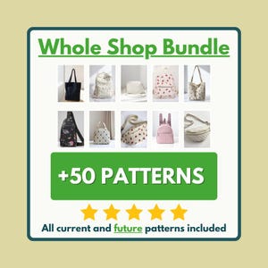 Tote Bag Sewing Pattern | Bag Pattern | Beginner Pattern | Handbag Pattern | Sewing Pattern | PDF Sewing Pattern | Easy Tote Bag Pattern image 6