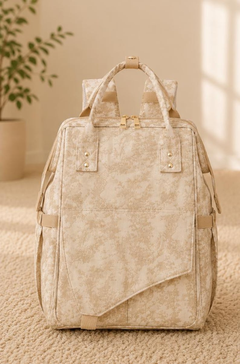 Patron de sac à dos | Patron de sac | Patron pour débutant | Patron de sac à dos facile | Patron de couture | Patron de couture PDF | Patron de sac facile image 2
