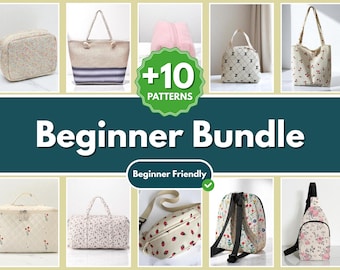 Sewing Patterns | Bag Pattern | Beginner Pattern | Easy Bag Patterns | Beginner Bag Patterns | PDF Sewing Pattern | Easy Sewing Patterns