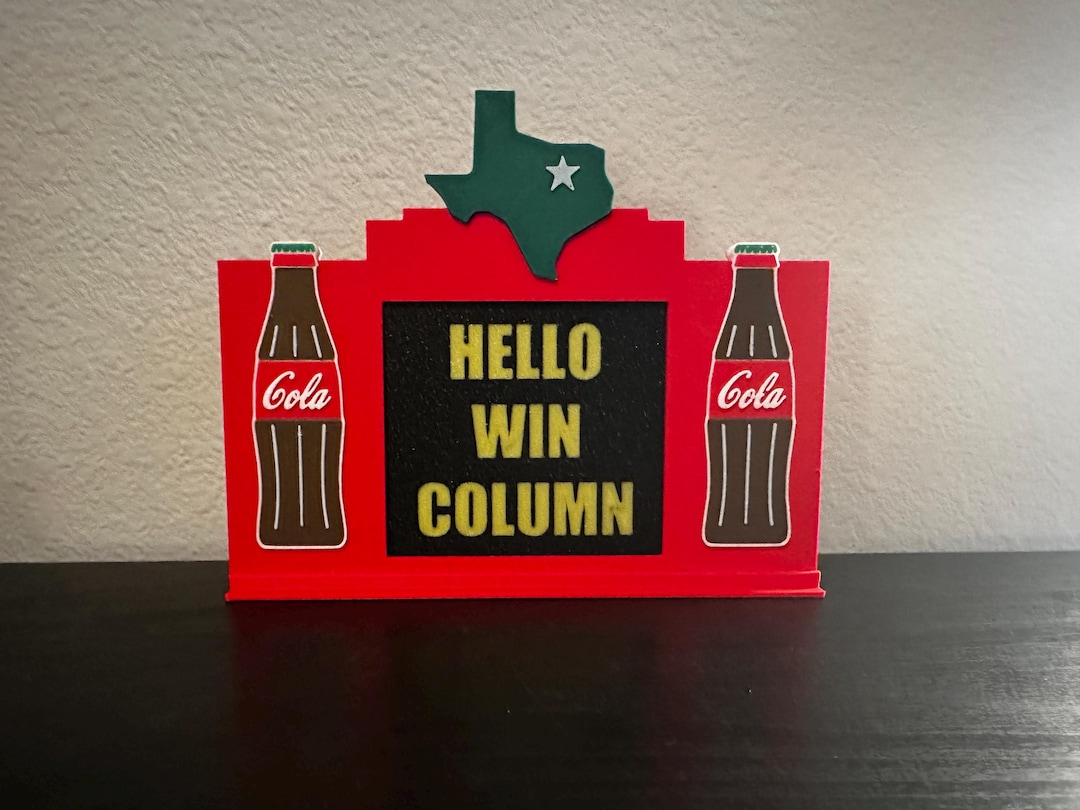 Texas Rangers Hello Win Column Scoreboard Replica - Globe Life Park in ...