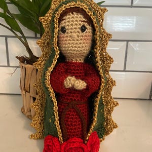 Virgin Mary Amigurumi Crochet