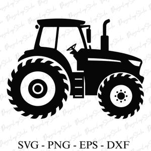 Tractor Svg, Farming Svg, Farm Tractor Cricut Cut File, Tractor Love, Website Graphics, Tractor Silhouette, Farm Svg, Tractor Cutting File