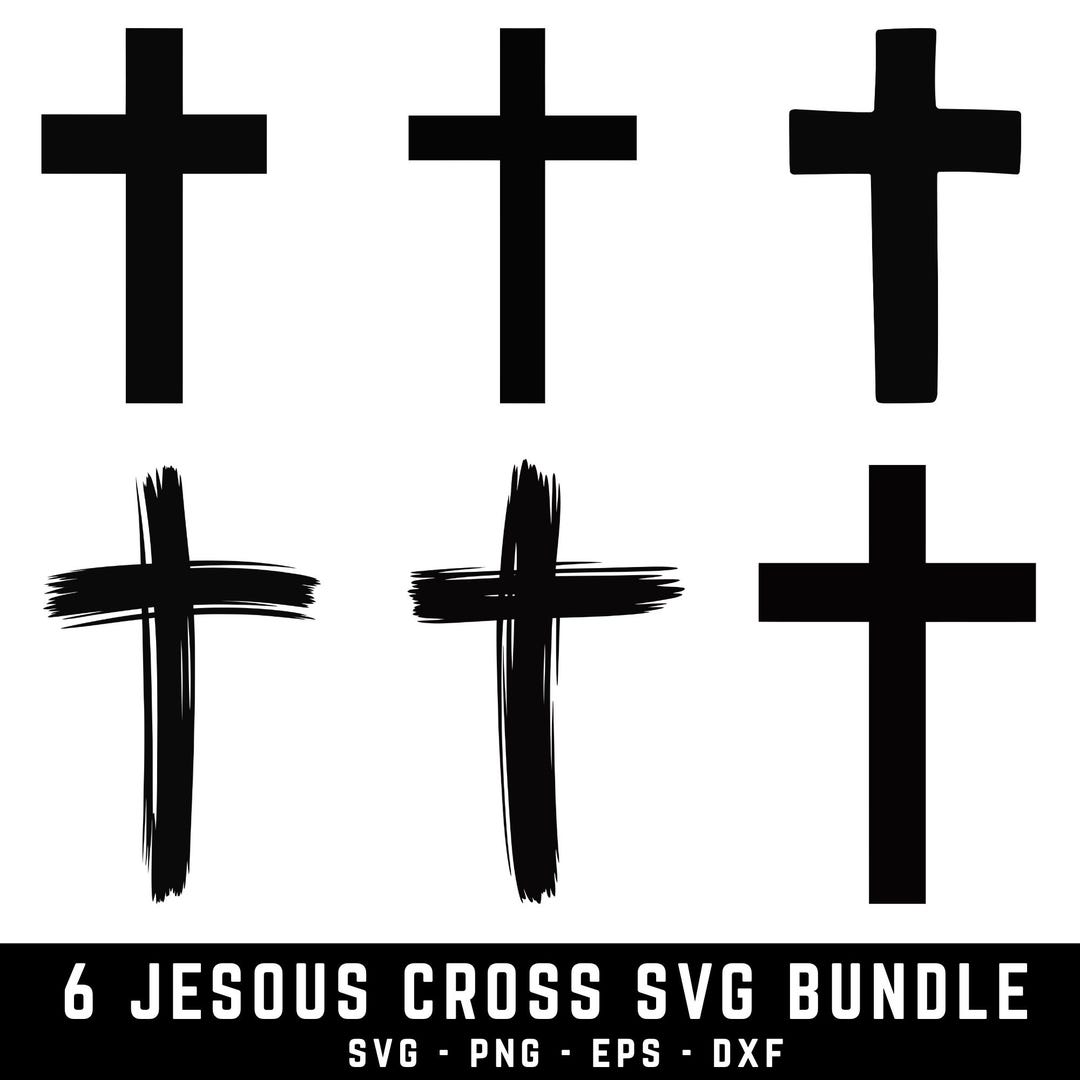 Cross Svg Bundle, Old Rugged Cross Svg, Christian Svg, Religious Svg ...
