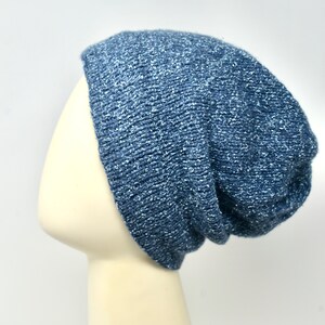 Denim Slouchy Unisex Tam Beanie