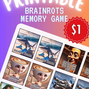 Brainrot Memory Game: ¡el meme viral convertido en juego!