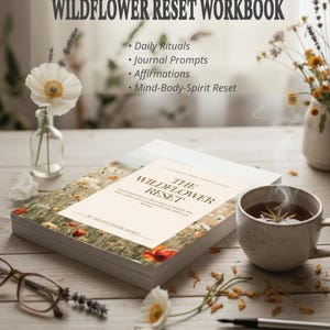 Diário de Reequilíbrio Wildflower – Programa Digital de Autocuidado de 7 Dias (PDF)