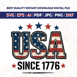 USA Since 1776 Png,4th of July PNG,America png,Patriotic Digital,Independence Day Png,Sublimation Designs,Trendy png,Cut files for cricut