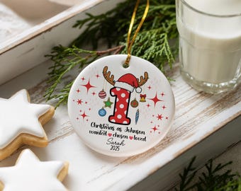 Adoption Ornament, Personalized Christmas Ornament for Adoption/New Parent Gift Adoption Announcement/Adopted Ornament for New Parents 2025