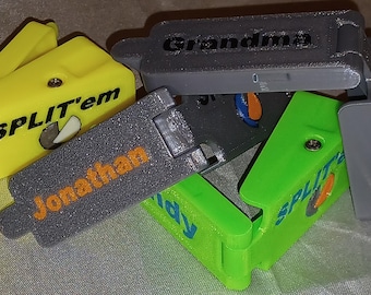 SPLIT'em, Personalized, Pill Splitter, Replaceable Blade, Medication Splitter, Pill Cutter, Medication Cutter Vitamin Splitter Tablet Cutter