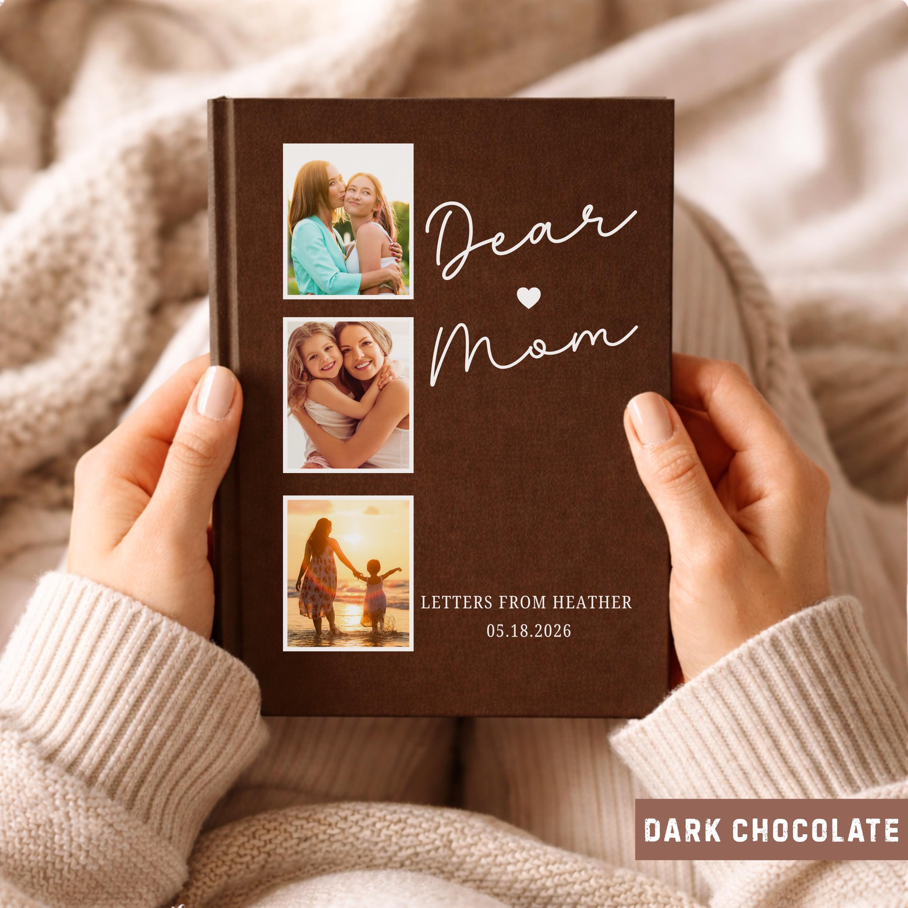 Personalized Mom Journal With Photo, Custom Memory Keepsake Book ...