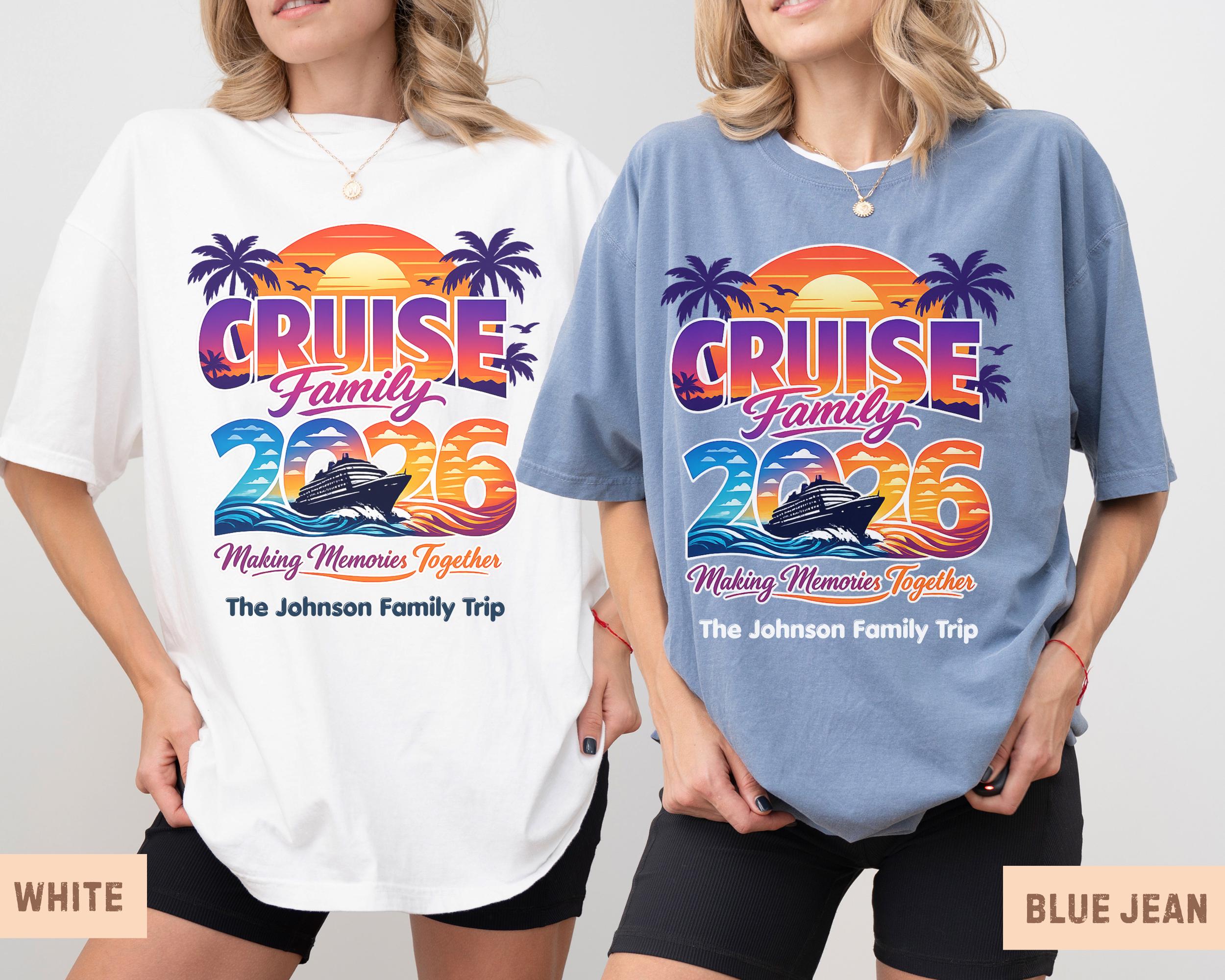Custom Cruise Family Shirt 2026, Personalized Cruise Vacation Tee ...
