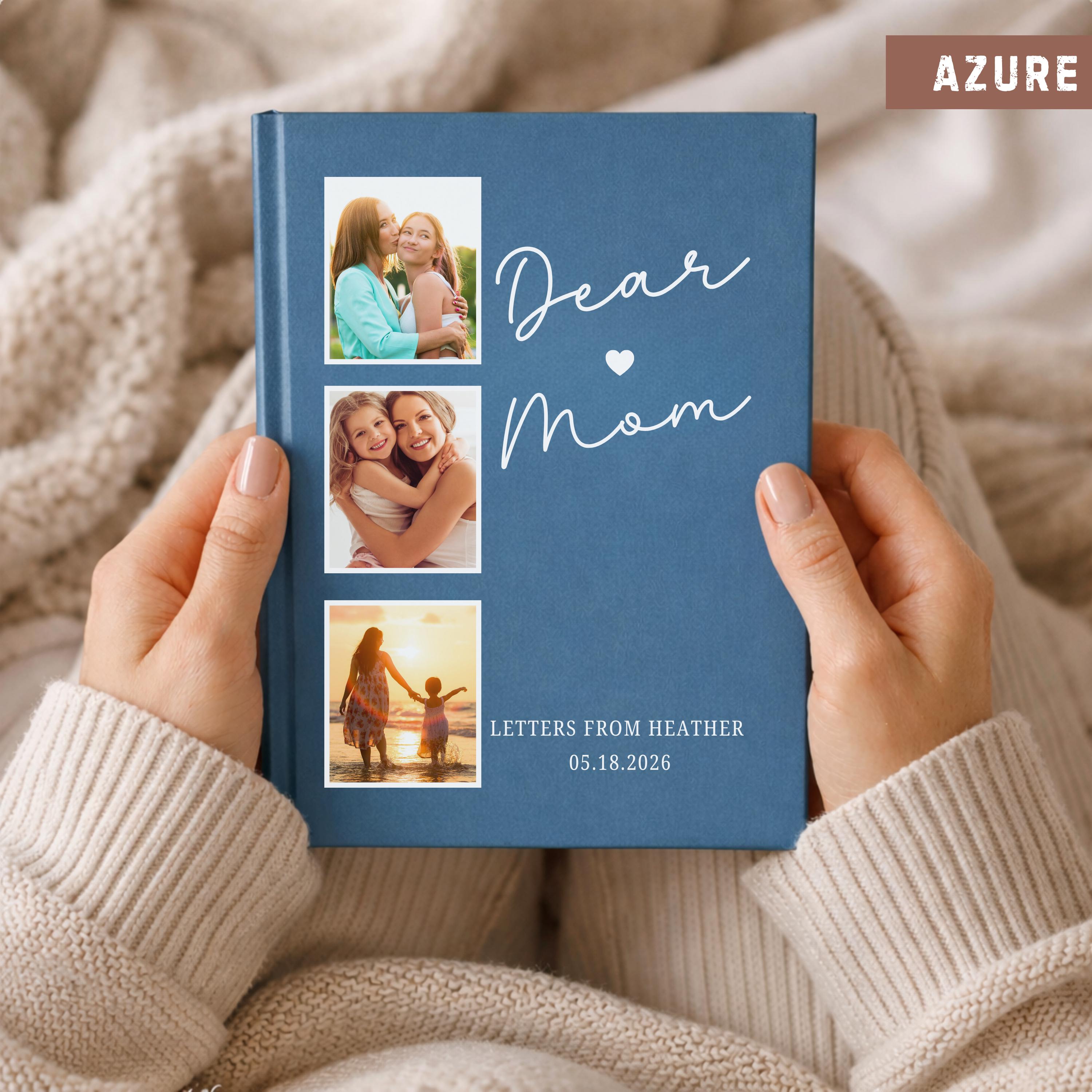Personalized Mom Journal With Photo, Custom Memory Keepsake Book ...