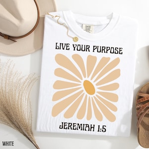 Comfort colors Christian shirt, Faith Shirt, Christian Gifts for friends, Gift For Jesus Lover, women christian shirt, jeremiah shirt