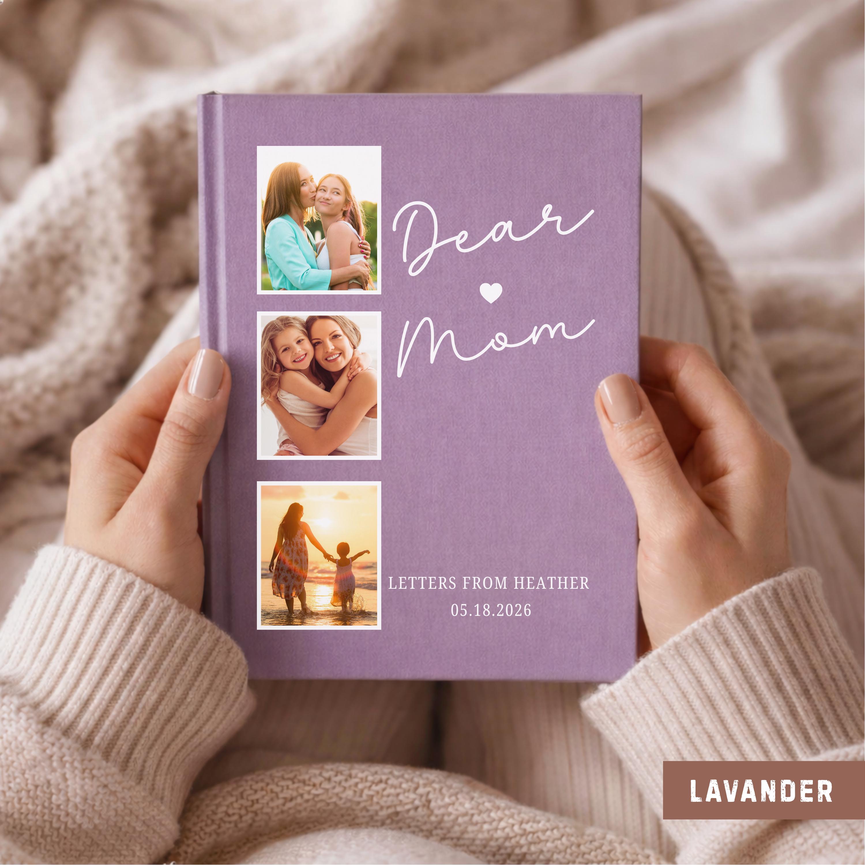 Personalized Mom Journal With Photo, Custom Memory Keepsake Book ...