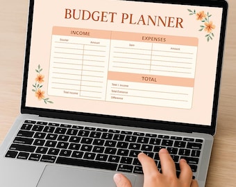 Budget planner printable