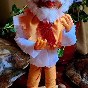 Funny, humorous, nice... he spreads his joy, good jokes, he helps you to be happier and see the good side of life... Happy.