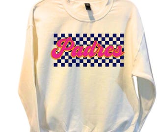 Custom Padres Crewneck Sweatshirt, Game Day Apparel