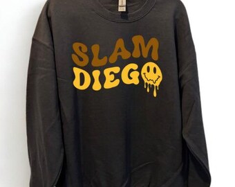 Custom Padres Crewneck Sweatshirt, Game Day Apparel