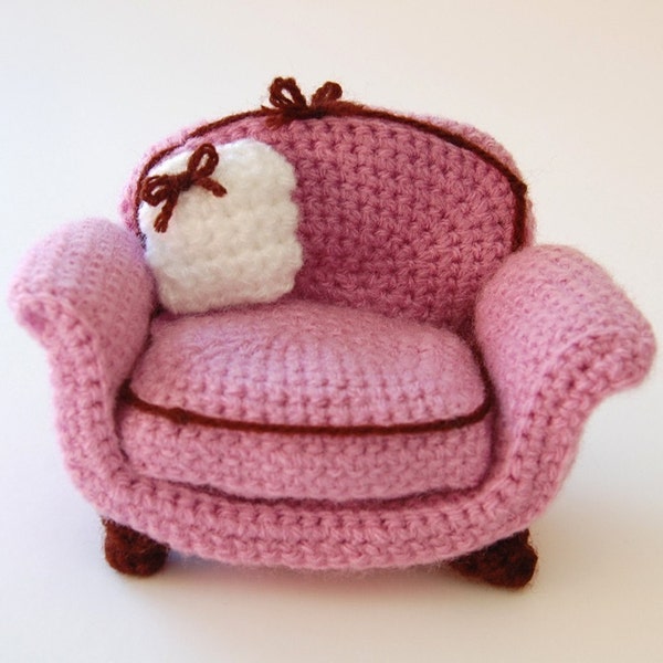 amigurumi pattern - armchair