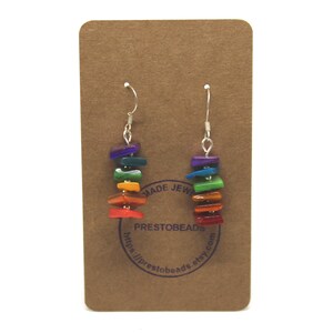 Rainbow Stack Oorbellen