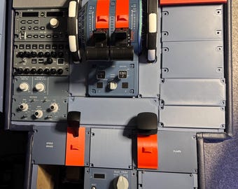 Airbus A320 Pedestal Blank Dummy Panels | Home Cockpit Simulator Upgrade
