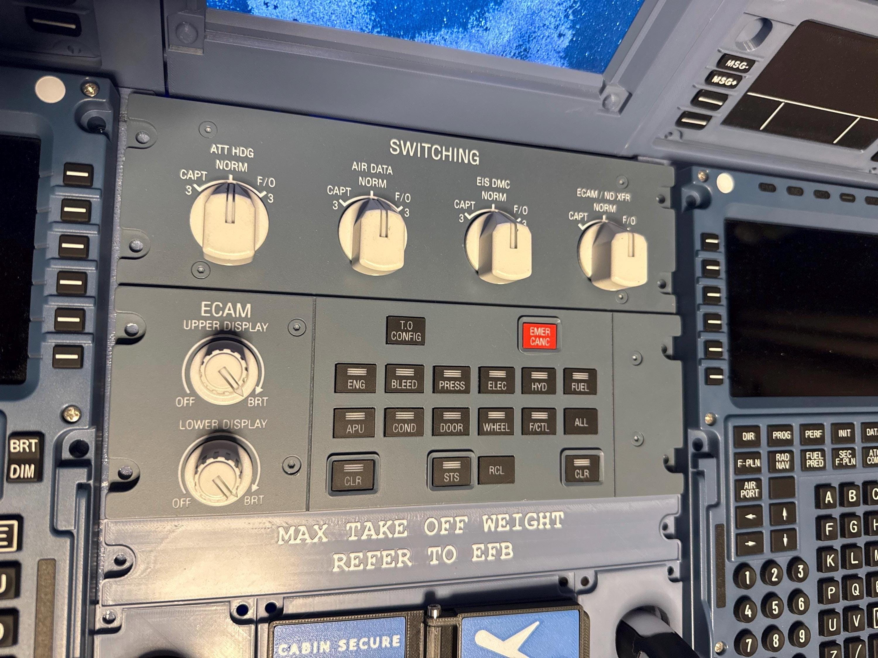 Flight sim switch panel - Etsy 日本
