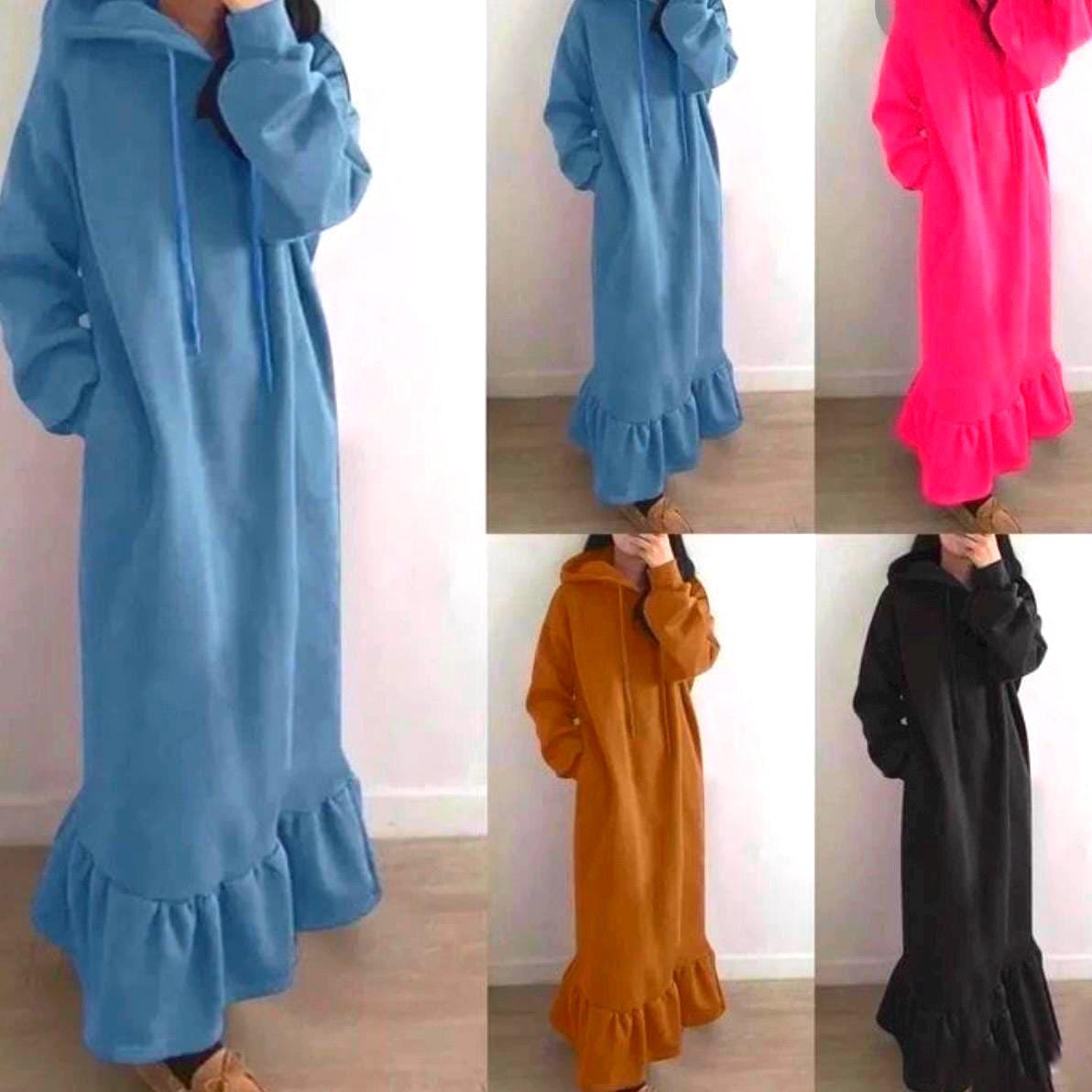 Denim Hoodie Dress - Etsy