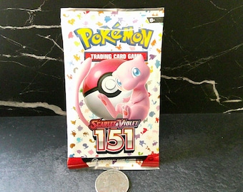 Pokémon 151 Booster Pack – Sealed Mew Artwork – Scarlet & Violet PROXY PACK