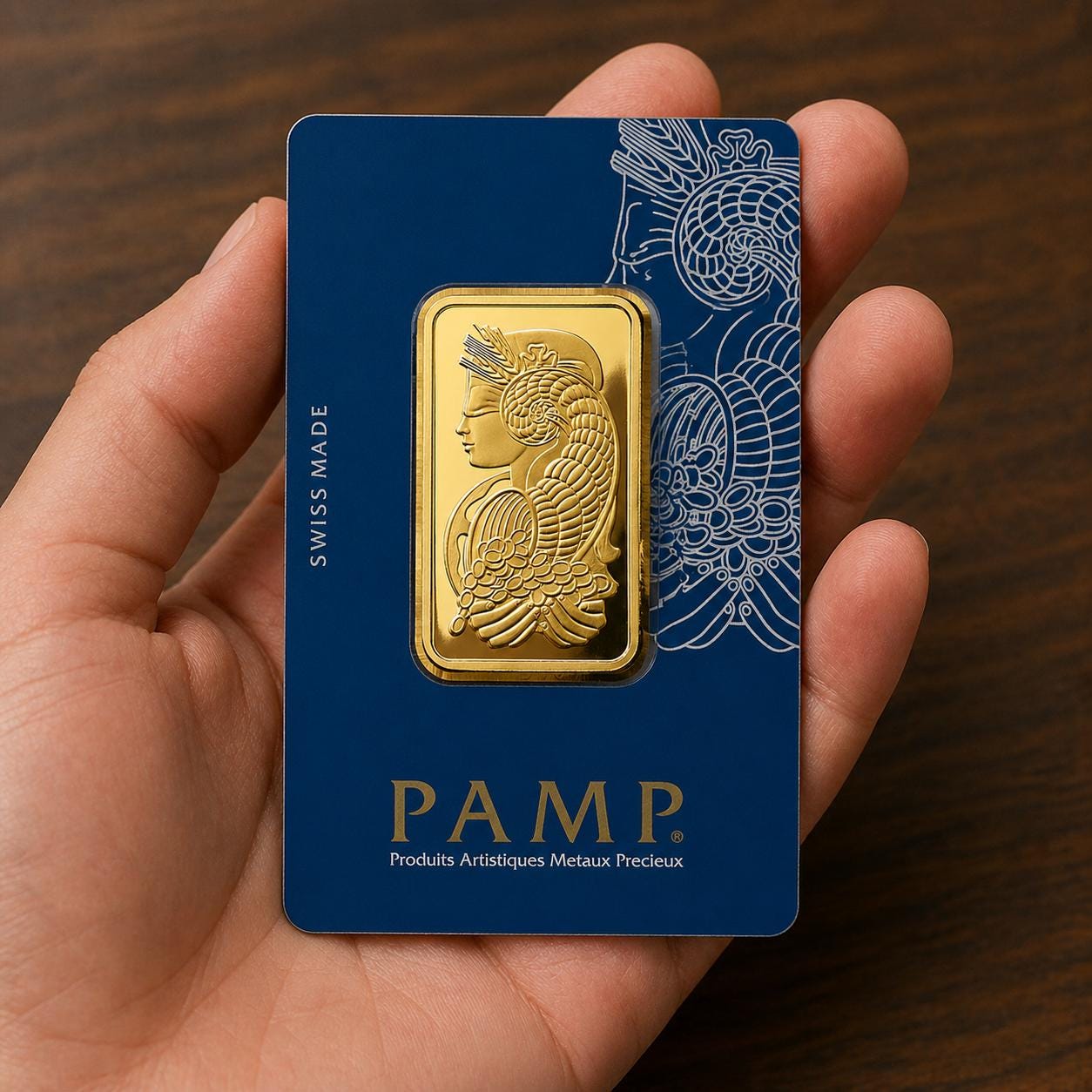 1oz Gold Bar Replica (not Real Gold) – 24K Gold Plated Bullion