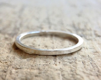 925 Sterling Silver Ring, Simple Ring, Stackable Rings, Wedding Ring, Minimalist Ring, Thin Ring, Stacking Rings. Thumb rings for women.