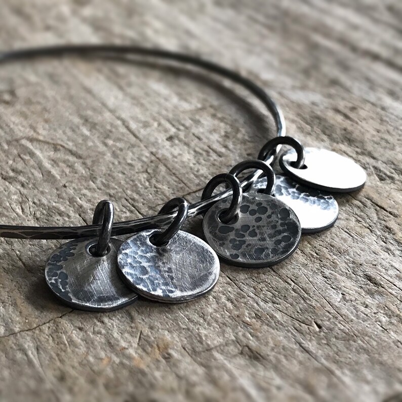 Moon and Back Charm Celestial Gifts Moon Jewelry Luna Crescent Moon Full Moon Moon Phase Bracelet Lune Sterling Silver Moon Phases