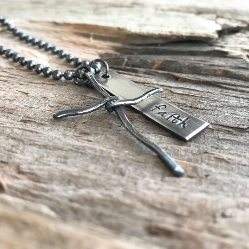 Custom Charm Necklace Christian Jewelry Religious Necklace Etsy