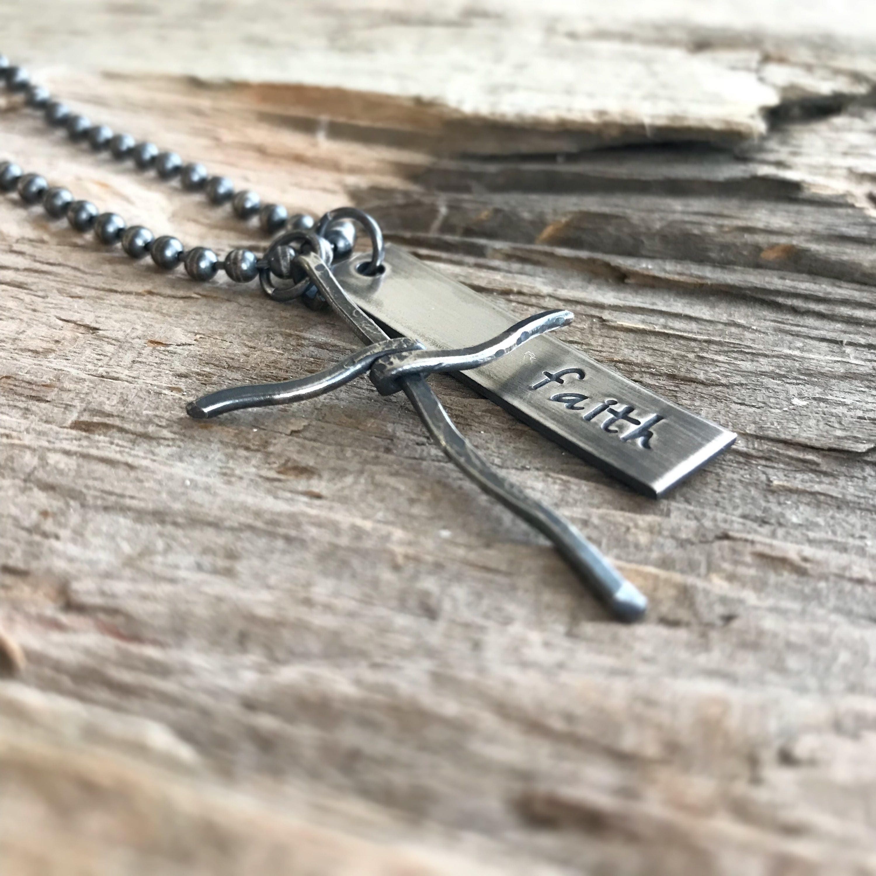 Custom Charm Necklace Christian Jewelry Religious Necklace Etsy Canada