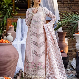 Elegantes pakistanisches Designerkleid – östliche Braut- & Abendkleidung: Shalwar Kameez, Lehenga Choli, Maxi, Kleid, Gehrock