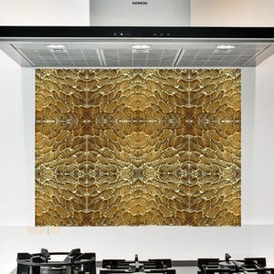 Handcrafted Solid Brass Tile Geometric Moroccan Wall Art