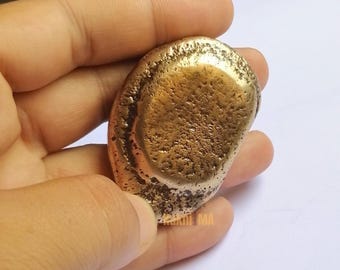 Solid Brass Cabinet Knobs  Raw Organic Finish Handcrafted Hardware