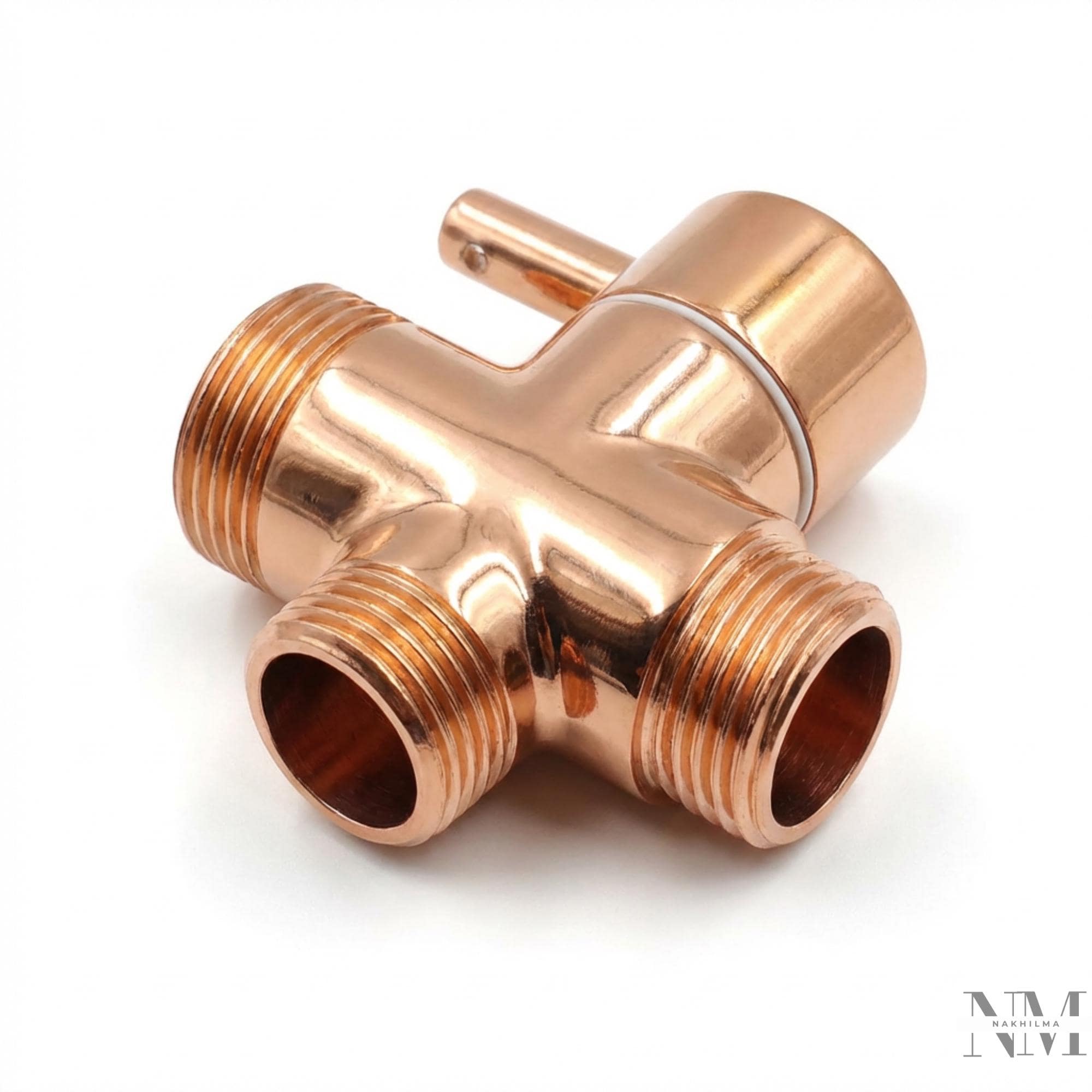 Vintage Brass Faucet Diverter Valve, Classic Style 3 Way Connector