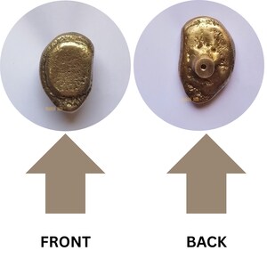 solid brass cabinet knobs, whose earthy, tactile look pays homage to nature's beauty of imperfection. Hand-cast and hand-finished , every piece emerges as a one-of-a-kind sculptural object that is rich with character and antique brass glow.

Brass Handle,
Textured Handle,
Brass Hardware,
Modern Cabinet,
Handmade Handle,
Antique Brass,
Furniture Hardware,
Natural Handle,
Artisan Brass Handle,
Solid Brass Handle,
Kitchen Handle,
Wardrobe Pull Handle,
Brass Knob,