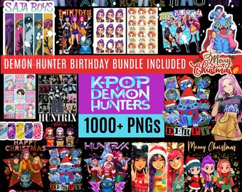 1000+ Kpop Demon Hunter Png Bundle, Saja Boy Png, Huntrix Png, Girl Dinner Png, Cat And Bird Png, Saja Girls Bands, Mira,Rumi, Christmas PNG