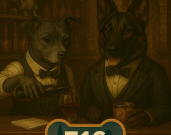 Retrato de cachorro personalizado, arte personalizada para animais de estimação, presentes para cães, retrato de cachorro exclusivo, retrato de animal de estimação para impressão, arte digital personalizada