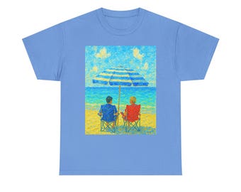 Beach Vibes Unisex Tee, Summer Shirt, Vacation Apparel, Relaxation Shirt, Gift for Beach Lovers, Outdoor Fun Tee