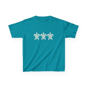 Kids Turtle Graphic Tee - Fun Ocean-Inspired Shirt for Boys & Girls, Summer Wear, Birthday Gift, Eco-Friendly Clothing