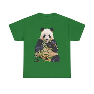 Joli t-shirt à motif panda pour les amoureux des animaux, style décontracté, cadeau pour enfants et adultes, sortie au zoo, tenue de tous les jours, chemise d&#39;été amusante