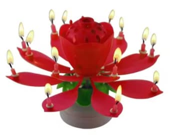 Surprise Birthday Candle Lily of the Valley Scented essentially