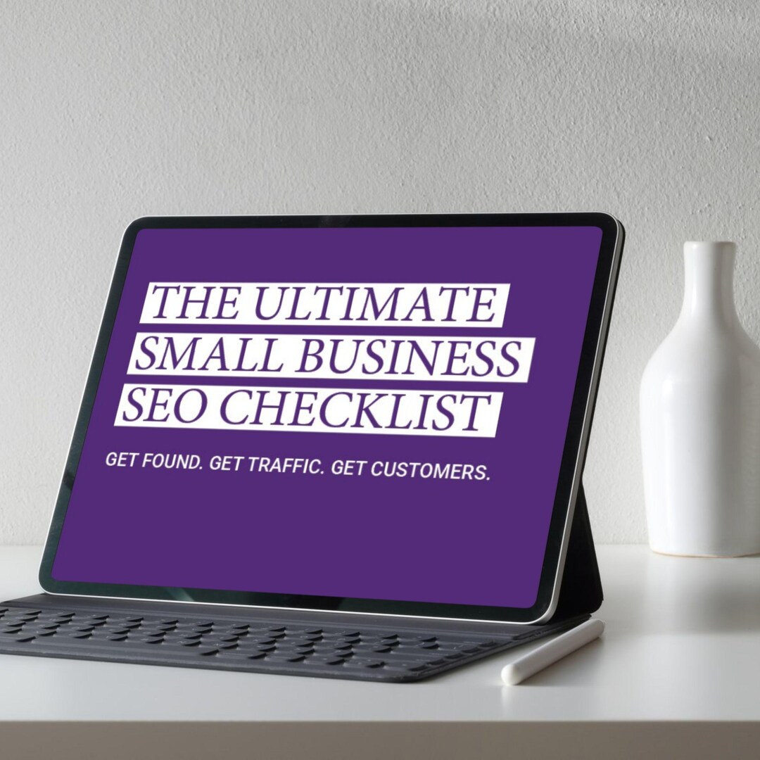 Ultimate SEO Checklist for Small Business Owners | Digital Download ...