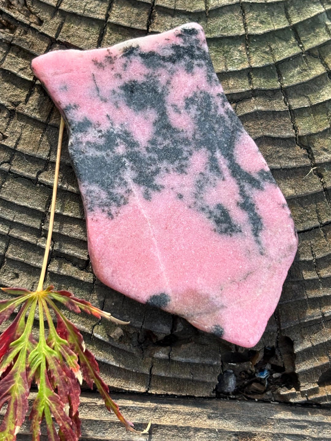 Rhodonite California Slab - Medallion - Slab - Freeform Cab - Rough ...