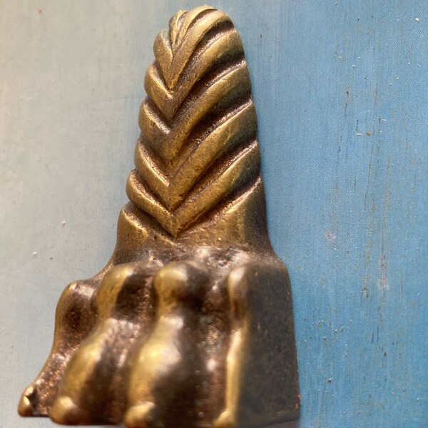 Antique Brass Clock Feet Etsy
