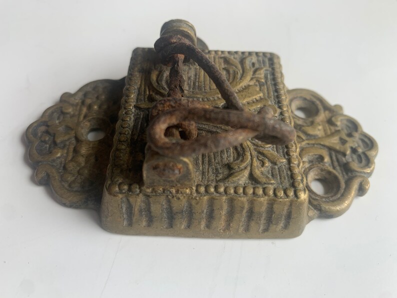Antique Late 19th Century Ice Chest Latch Lock Ornate Etsy
