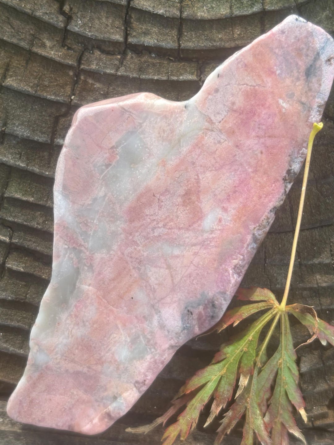 Rhodonite California Slab - Medallion - Slab - Freeform Cab - Rough ...